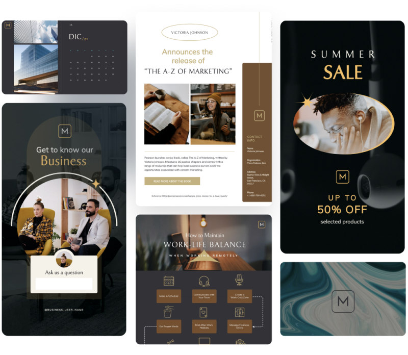 Brand Templates Created With Visme