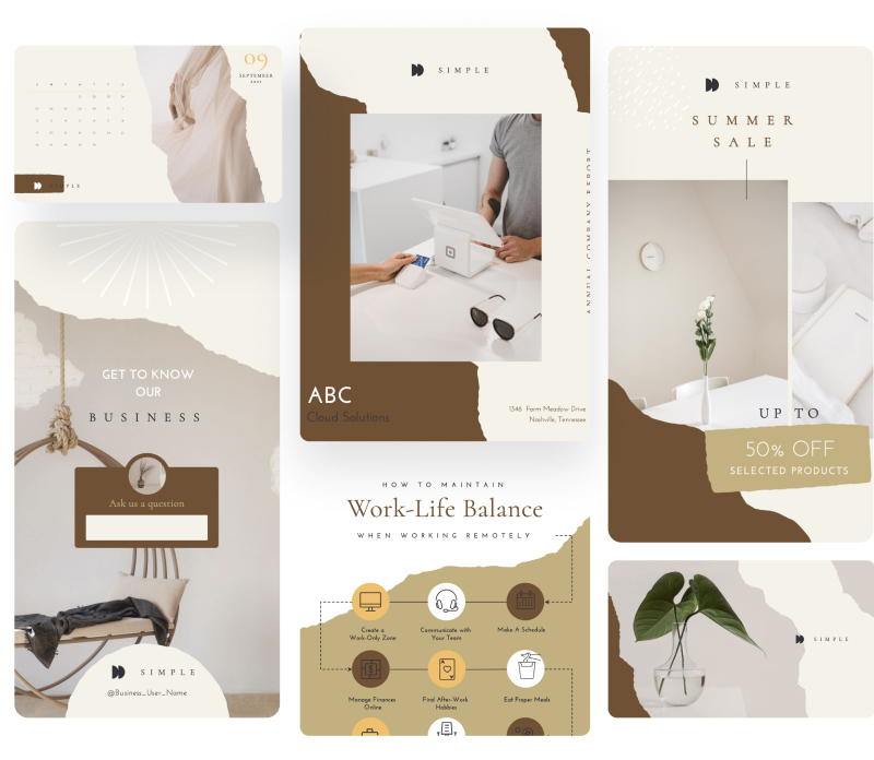Brand Templates Created With Visme